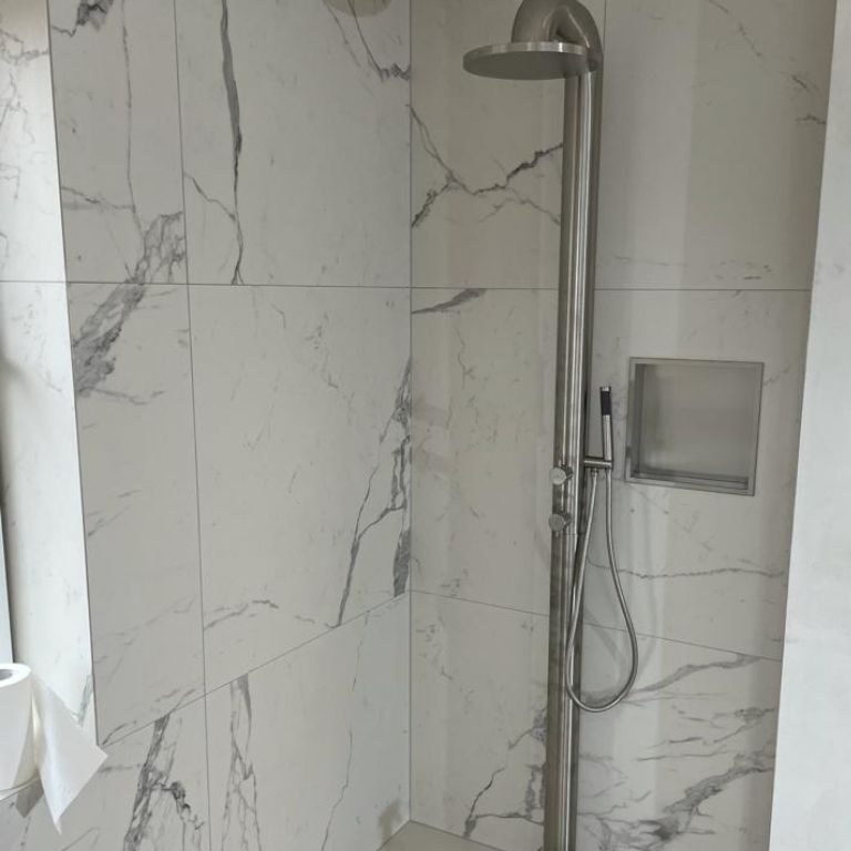Vrijstaande douche
